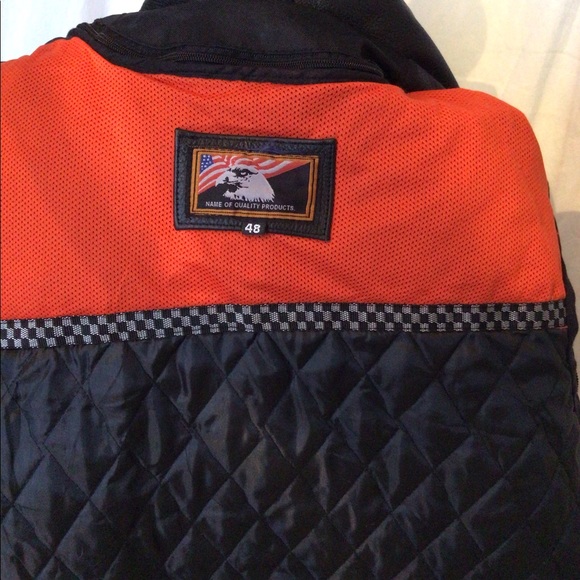 HOLIDAY SALE!!!  Brand New Heavy Duty Leather Motorcycle Jacket - Picture 5 of 8